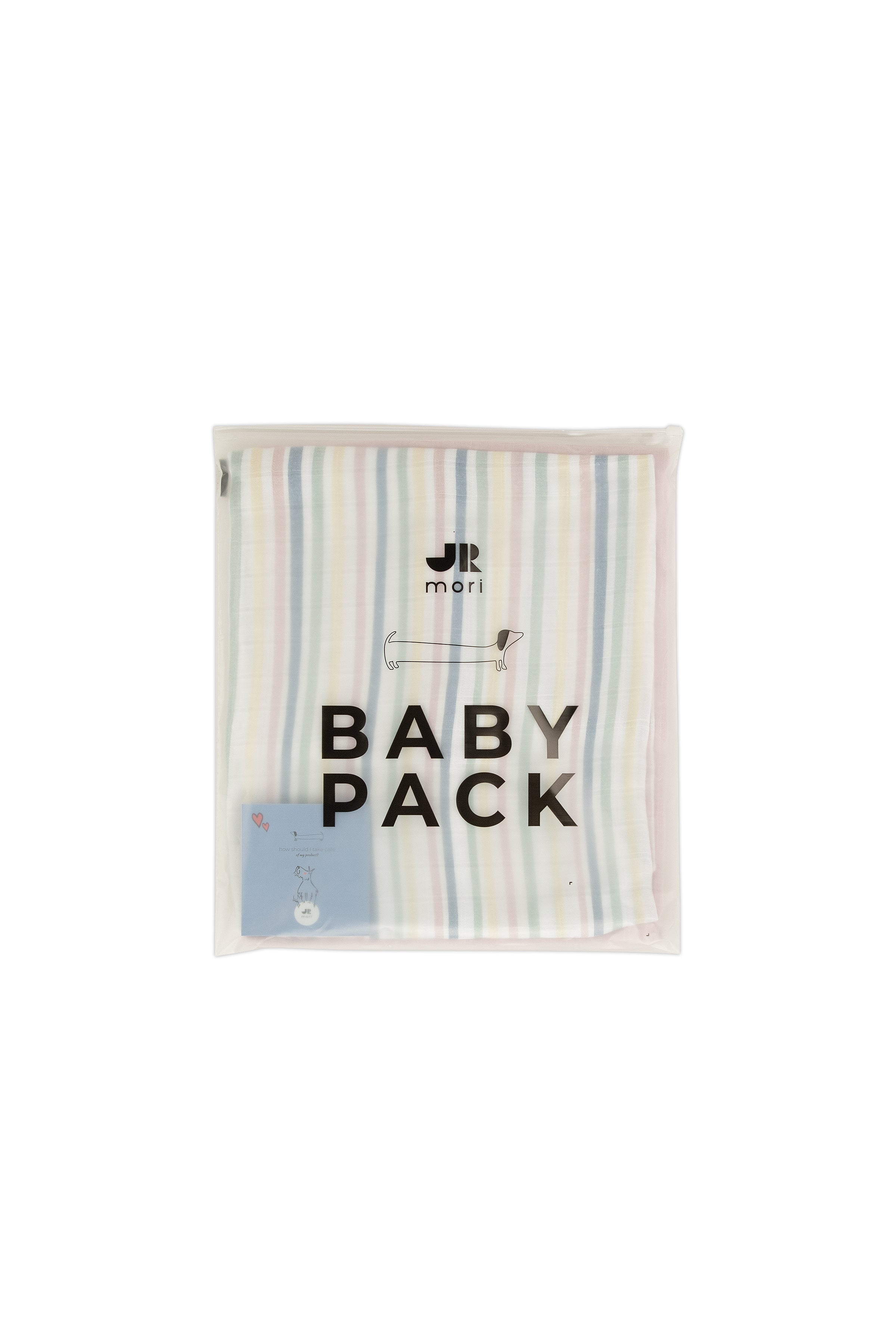 2 Pack Striped Pattern Multiuse Muslin Swaddle 100x100cm